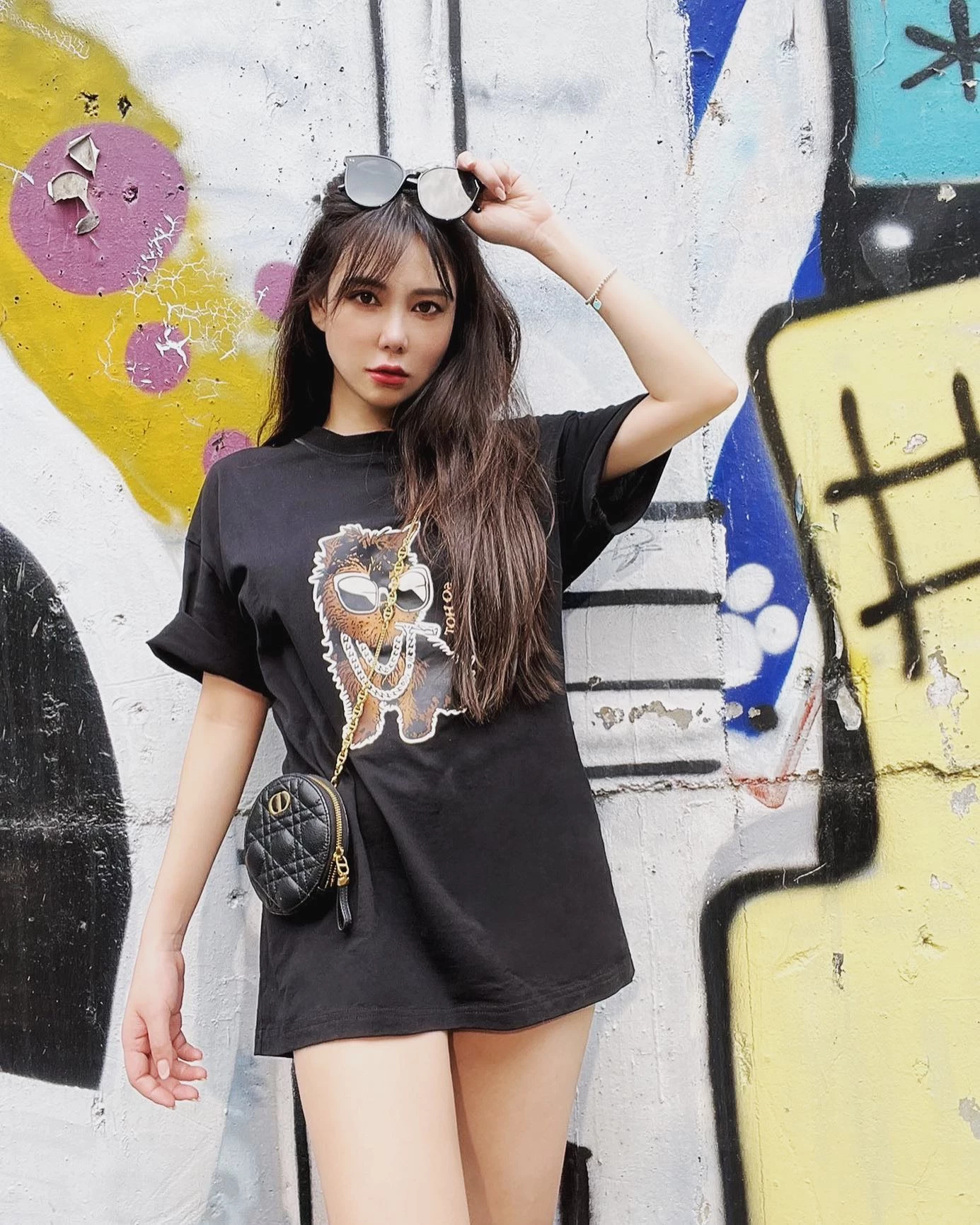 个性派女孩“天菜小姐”高颜值 不科学美胸 是男人都无法抗拒 [10P]